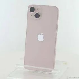 〔中古品〕 iPhone13 128GB ピンク MLNE3J／A SIMフリー【247】
