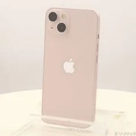 〔中古品〕 iPhone13 128GB ピンク MLNE3J／A SIMフリー 〔ネットワーク利用制限▲〕【377】