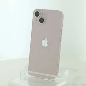 〔中古品〕 iPhone13 128GB ピンク MLNE3J／A SIMフリー【258】
