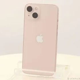 〔中古品〕 iPhone13 128GB ピンク MLNE3J／A SIMフリー 〔ネットワーク利用制限▲〕【258】