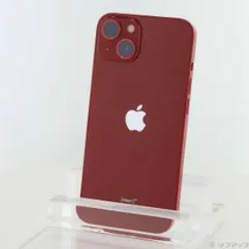 〔中古品〕 iPhone13 128GB プロダクトレッド MLNF3J／A SIMフリー【262】
