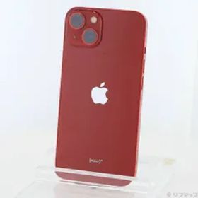 〔中古品〕 iPhone13 128GB プロダクトレッド MLNF3J／A SIMフリー【251】