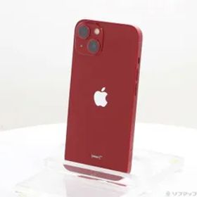 〔中古品〕 iPhone13 128GB プロダクトレッド MLNF3J／A SIMフリー【371】