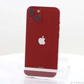 〔中古品〕 iPhone13 128GB プロダクトレッド MLNF3J／A SIMフリー【297】