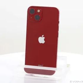 〔中古品〕 iPhone13 128GB プロダクトレッド MLNF3J／A SIMフリー【269】