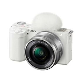 デジタル一眼カメラ ソニー / SONY VLOGCAM ZV-E10Y ダブルズームレンズキット [ホワイト] 【キャンセル不可・北海道沖縄離島配送不可】 0057-4548736128644-ds
