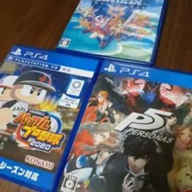 PS4ペルソナ5 パワフルプロ野球2020 聖剣伝説3 トライアルズオブマナ