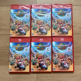 【新品】MARIOKART WORLD マリオカートワールド 6本セット(家庭用ゲームソフト)