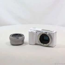 〔中古品〕 VLOGCAM ZV-E10L パワーズームレンズキット ホワイト【295】
