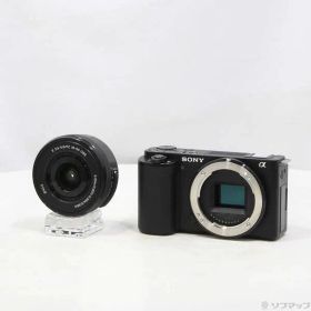 〔中古品〕 VLOGCAM ZV-E10L パワーズームレンズキット ブラック【352】
