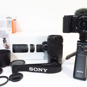 美品 ◆ショット:1,375回◆ SONY ZV-E10 ダブルレンズ Vlog