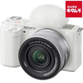 【新品】ソニー VLOGCAM ZV-E10 パワーズームレンズキット ホワイト [ZV-E10K W] 《納期約１－２週間》