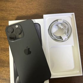 iPhone 15Pro Max 256GB スペースブラック 本体