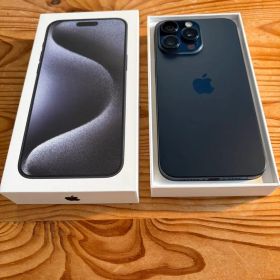 Apple iPhone 15 Pro Max 512GB ブルーチタニウム本体