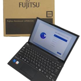 【FUJITSU】富士通『LIFEBOOK U9313/NX / 13.3inch / Core i5 / 16GB / 256GB』FMVU660EDP 2024年9月出荷 ノートパソコン 1週間保証【中古】