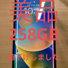 iPhone X 258GB シルバー 本体