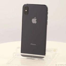 〔中古品〕 iPhoneX 256GB スペースグレイ MQC12J／A SIMフリー【262】
