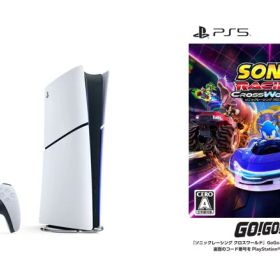 【セット商品】PlayStation5 デジタル・エディション 日本語専用 Console Language: Japanese only + ソニックレーシング クロスワールド（ダウンロード版プロダクトコード）