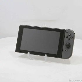 【中古】Nintendo(任天堂) Nintendo Switch Joy-Con (L) ／ (R) グレー (2019年8月モデル) 【348-ud】