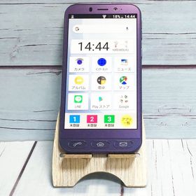 Softbank SHARP シンプルスマホ4 704SH ネイビー 美品 635