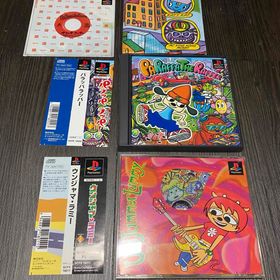 送料無料 帯付き パラッパラッパー ウンジャマラミー プレイステーション(家庭用ゲームソフト)