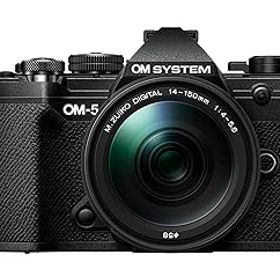 【中古】［非常に良い］OM SYSTEM/オリンパス OM-5 14-150mm IIレンズキット ブラック