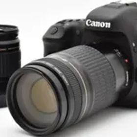 キヤノン デジタル一眼レフ CANON EOS 7D Mark II ダブルズームキット 中古 新品SDカード ＆ Wi-Fiアダプター付き スマホに送れる 届いてすぐに使える