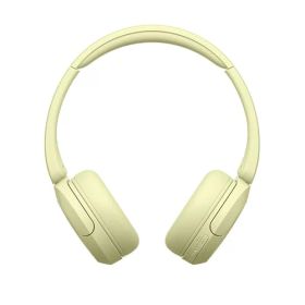 ソニー(SONY) ワイヤレスヘッドホン WH-CH520 イエロー Bluetooth 軽量設計 約147g 専用アプリ対応により好みの音質にカスタマイズできる「イコライザー」設定対応 最