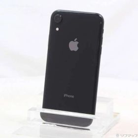 〔中古品〕 iPhoneXR 64GB ブラック MT002J／A SIMフリー【276】