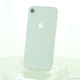 〔中古品〕 iPhoneXR 64GB ホワイト MT032J／A SIMフリー【276】