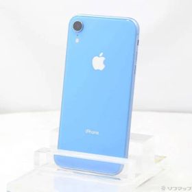 〔中古品〕 iPhoneXR 64GB ブルー MT0E2J／A SIMフリー【348】