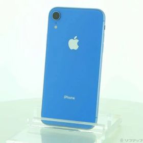 〔中古品〕 iPhoneXR 64GB ブルー MT0E2J／A SIMフリー【348】