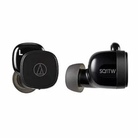 【中古】［非常に良い］オーディオテクニカ ATH-SQ1TW ワイヤレスイヤホン bluetooth 急速充電対応 IPX4防水規格 最大19.5時間再生 低遅延 Fast Pair対応 マルチペアリ