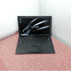 超軽量 高速起動 高性能フルHD VAIO VJPG11C11N 13.3型 Core i5-8250U 1.6GHz/8GB/SSD256GB/Win10 Pro 64bit/カメラ搭載/無線LAN/Bluetooth
