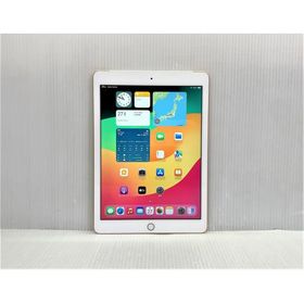 中古 Apple iPad 第6世代 Wi-Fi + Cellular 32GB ゴールド NRM02J/A SIMフリー