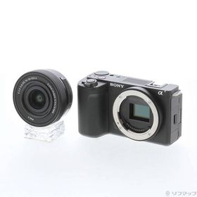 【中古】SONY(ソニー) VLOGCAM ZV-E10 II パワーズームレンズキット ブラック ZV-E10M2K B 【344-ud】
