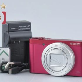 SONY ソニー 【中古】SONY ソニー Cyber-shot DSC-WX500 レッド デジタルスチルカメラ コンパクトデジタルカメラ