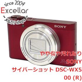 [bn:15] SONY製 Cyber-shot DSC-WX500 レッド/1820万画素