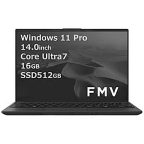 【中古】FUJITSU(富士通） 〔展示品〕 LIFEBOOK UH-X／J3 FMVUXJ3B ピクトブラック 【276-ud】