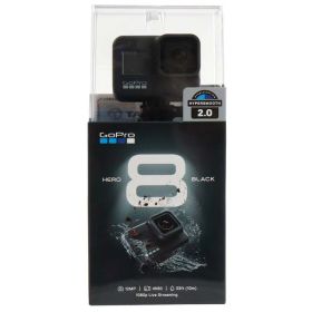 【中古】GoPro HERO8 Black ゴープロ ヒーロー8 ブラック ウェアラブル アクション カメラ CHDHX-801-FW