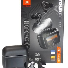 【JBL】ジェービーエル『ノイズキャンセリング搭載完全ワイヤレスイヤホン JBL Tour Pro 3 Black』BLTOURPRO3BLK 2024年10月発売 1週間保証【中古】