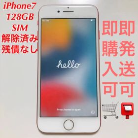 ❣iPhone 7 Red 128 GB SIMフリー❣ ジャンク品