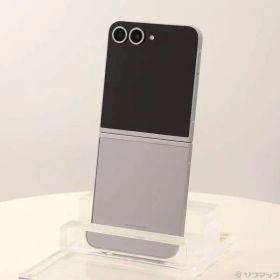 〔中古品〕 Galaxy Z Flip6 256GB シルバーシャドウ SM-F741QZSASJP SIMフリー【344】