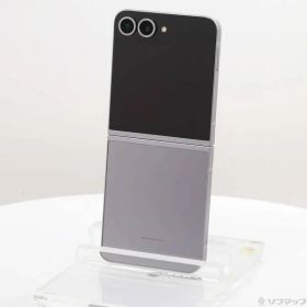 〔中古品〕 Galaxy Z Flip6 256GB シルバーシャドウ SM-F741QZSESJP SIMフリー【305】