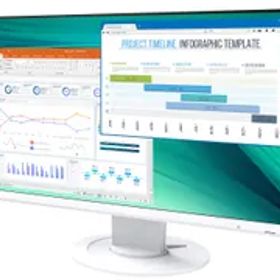 【新品・2営業日で発送】EIZO エイゾ EV2460-WT 23.8型(60.5cm) カラー液晶モニター FlexScan 1920×1080 スピーカー搭載 D-sub DVI DisplayPort HDMI ホワイト系