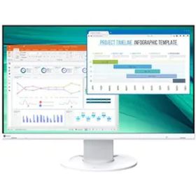 EIZO 60.5cm(23.8)型カラー液晶モニター FlexScan EV2460 ホワイト EV2460-WT