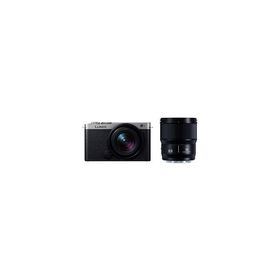 ★Panasonic / パナソニック LUMIX DC-S9W-S ダブルレンズキット [ダークシルバー]【デジタル一眼カメラ】【送料無料】