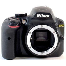 ニコン Nikon D3400 ボディ ブラック デジタル 一眼レフカメラ 中古