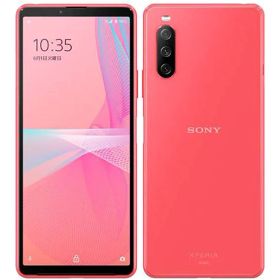 【中古】【安心保証】 Xperia 10 III SOG04[128GB] au ピンク