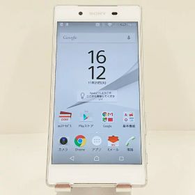 Xperia Z5 SOV32 au ホワイト 送料無料 本体 c15639 【中古】